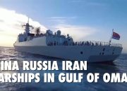 Iran, China, and Russia Conduct Joint Naval Drills in Gulf of Oman